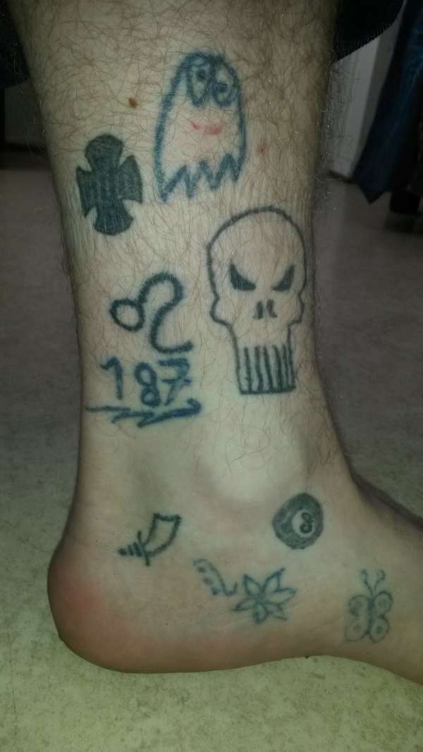 My leg tattoo