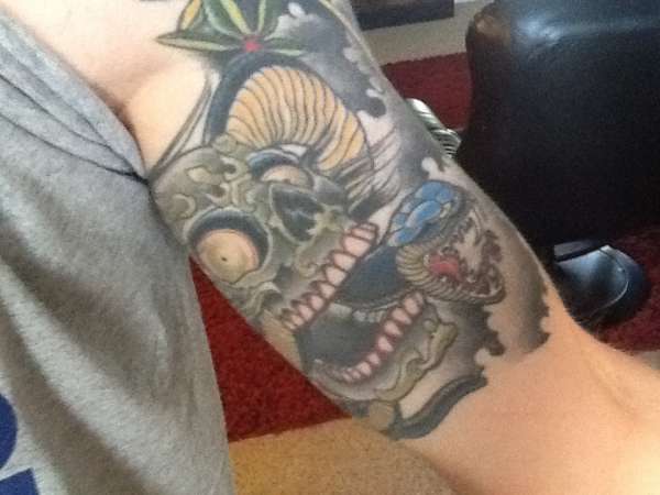 Skull 2 tattoo
