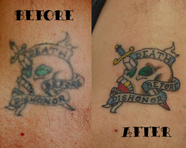 Skull Repair work tattoo