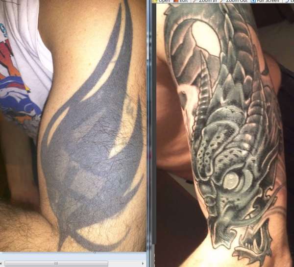 before and after tattoo