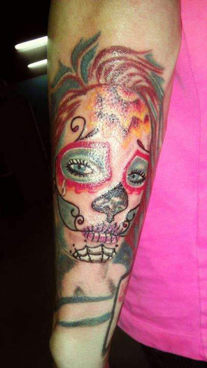 day of the dead tattoo