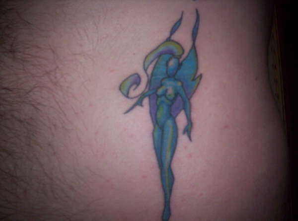 Blue Fairy tattoo