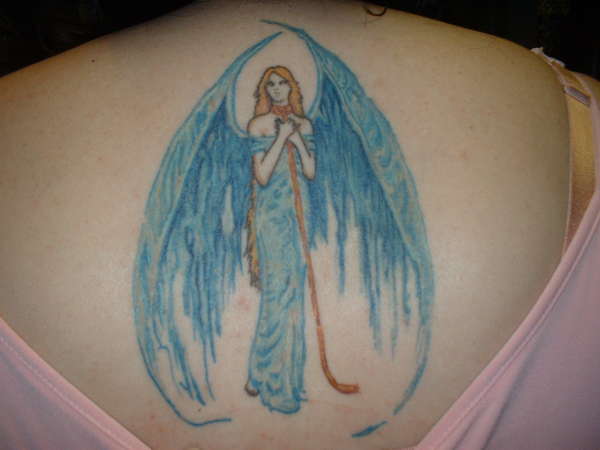 Blue Angel tattoo
