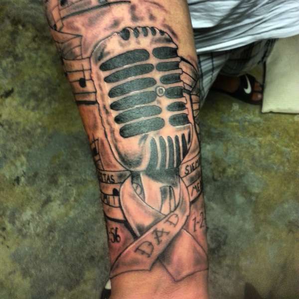 music tattoo tattoo