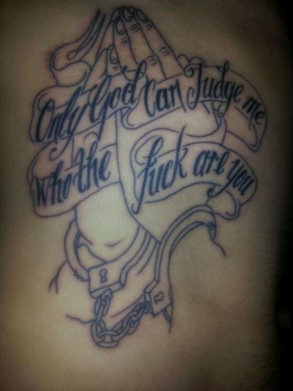 praying hands tattoo