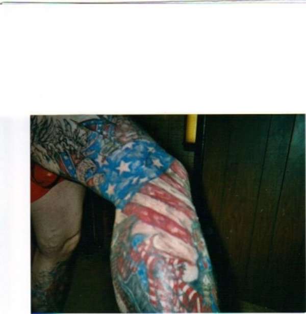 AMERICAN FLAG tattoo