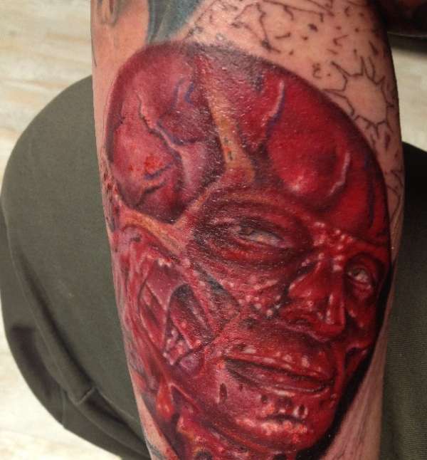 Bloody Frank tattoo