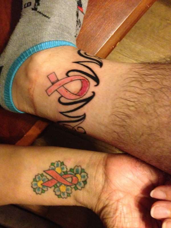 Breast Cancer Tattoo for Mom tattoo