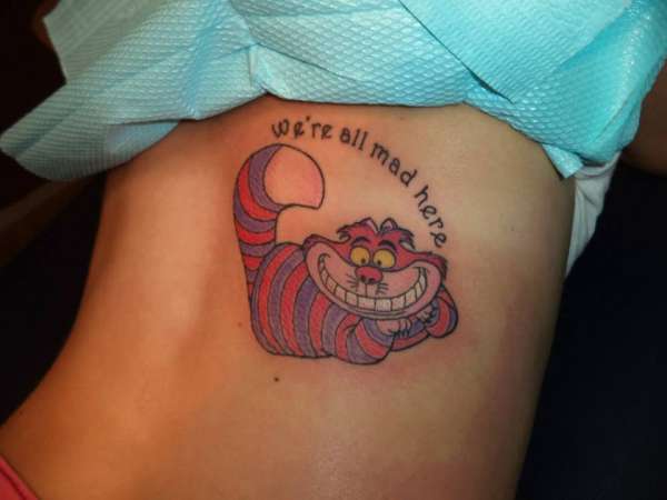 Cheshire tattoo