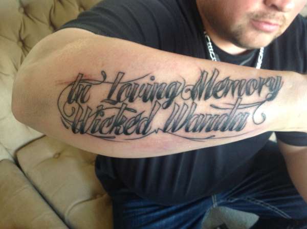 In loving memory tattoo tattoo