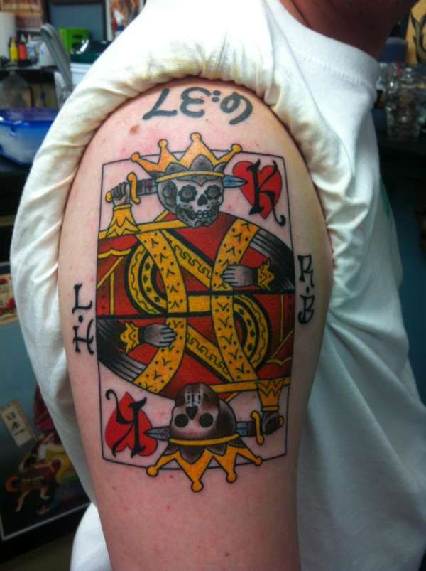 king of hearts tattoo