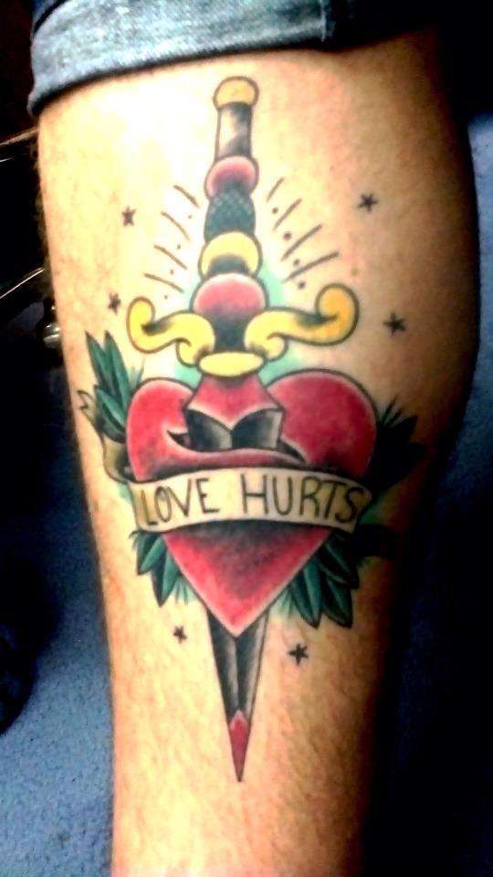 Love Hurts tattoo