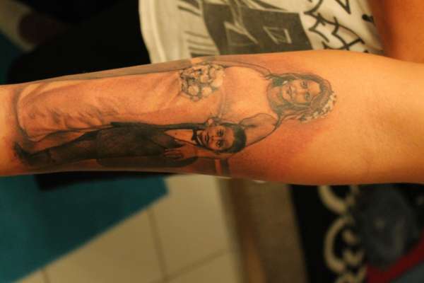 Mother Portrait tattoo