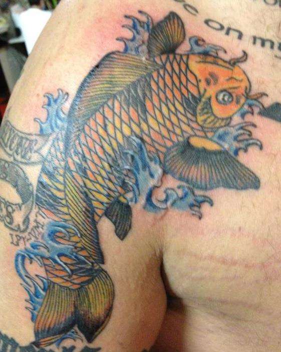 My Koi tattoo