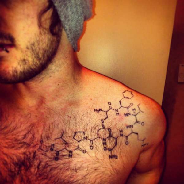 Oxytocin tattoo