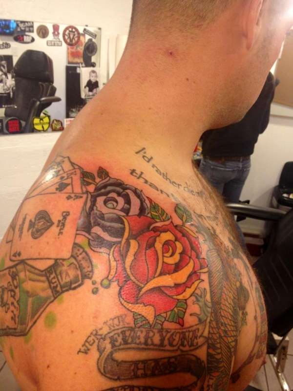 The Old School tattoo