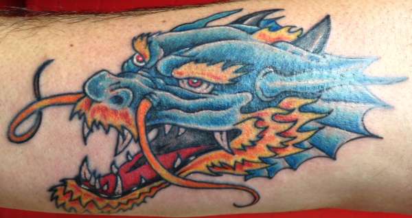 dragon tattoo