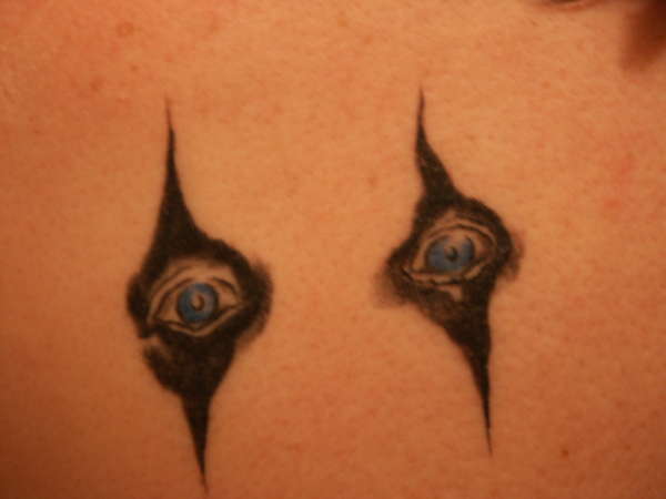 Alice Cooper Eyes tattoo