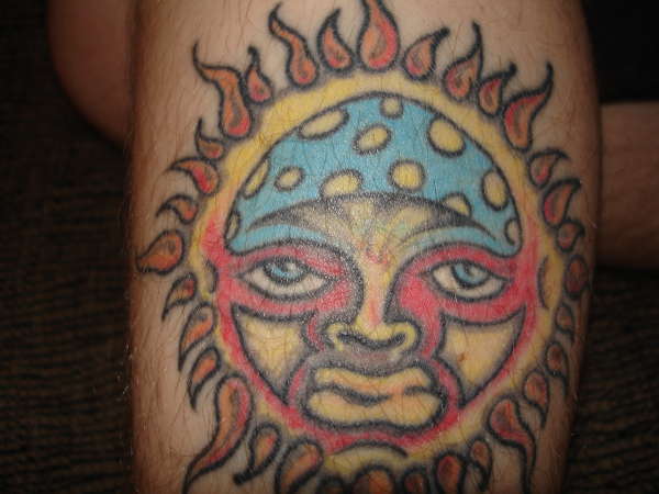 sublime sun tattoo