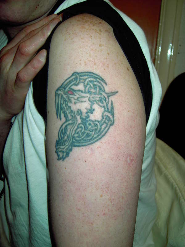 red eye tattoo