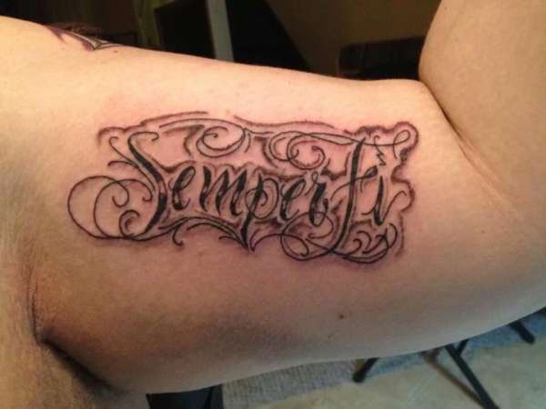semper fi tattoo "always faithful" tattoo