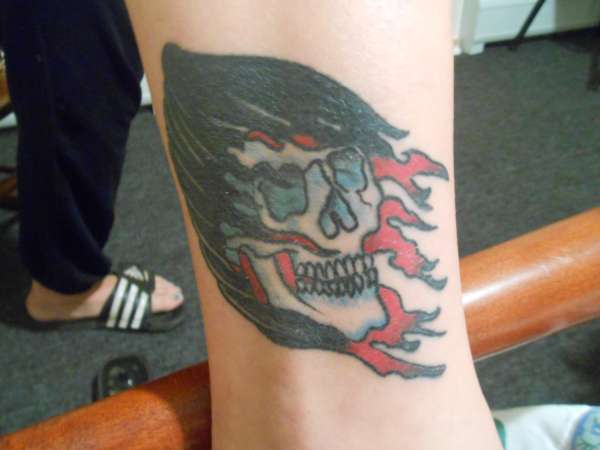 traditional reaper tattoo