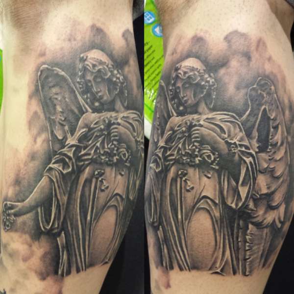 Angel tattoo