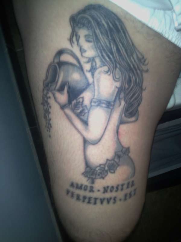 Aquarius tattoo