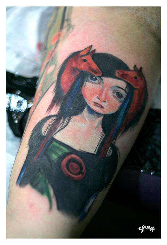 Art by Kelly Vivanco tattoo