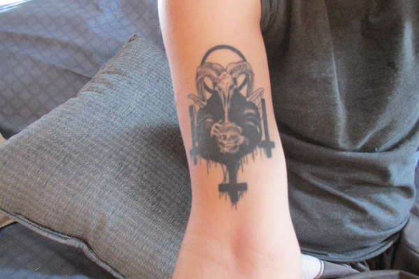 Baphomet tattoo