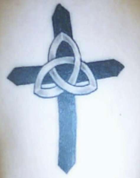 Cross/Trinity tattoo