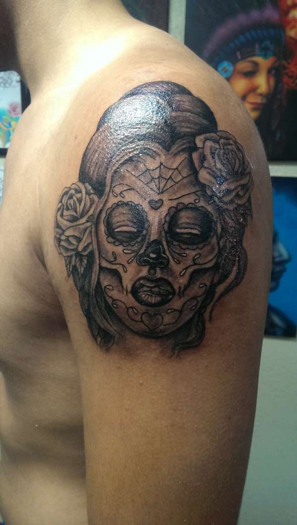 Day of the Dead Girl tattoo