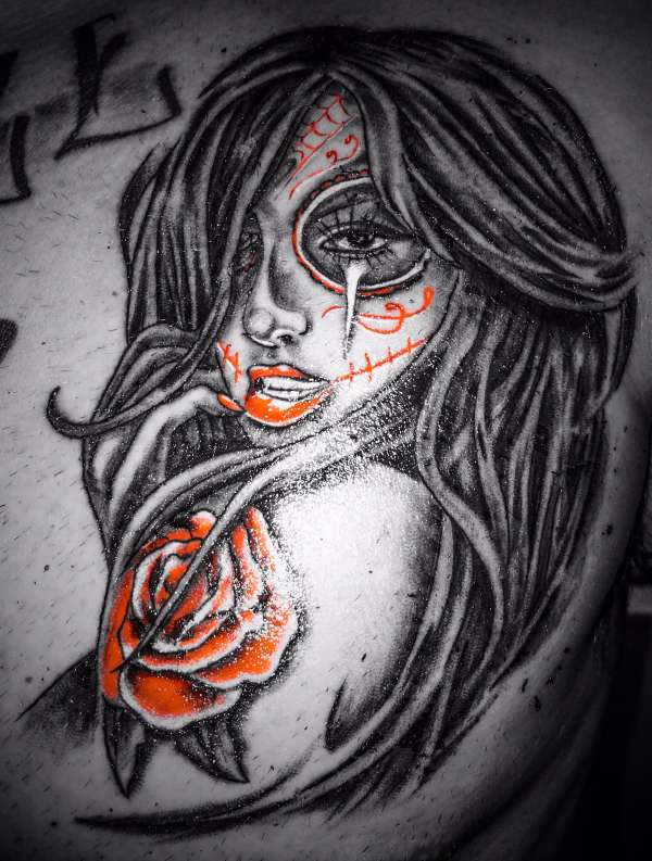Day of the dead tattoo