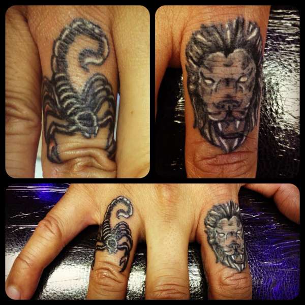 Finger Tats tattoo