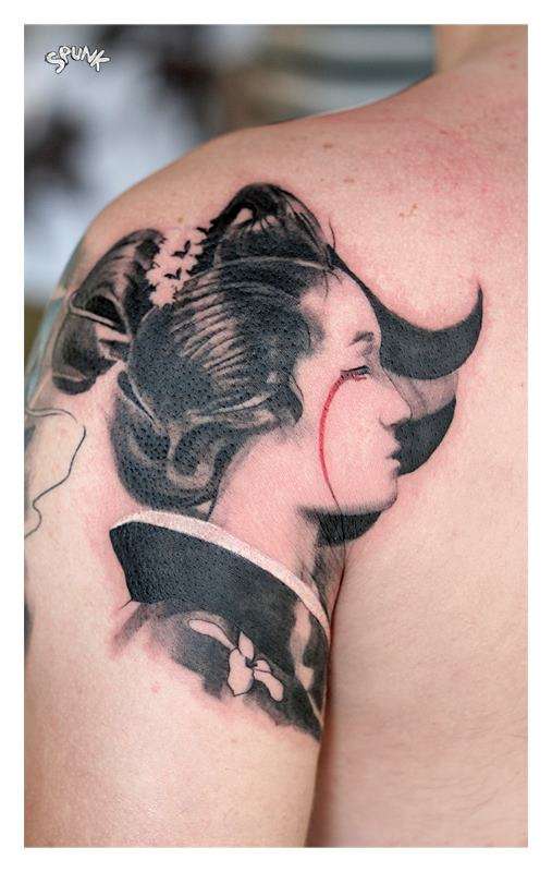 Geisha tattoo