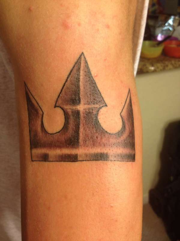Kingdom Hearts Crown tattoo