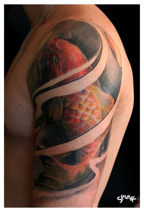 Koi tattoo
