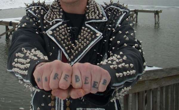 MORE BEER, bad mistake tattoo