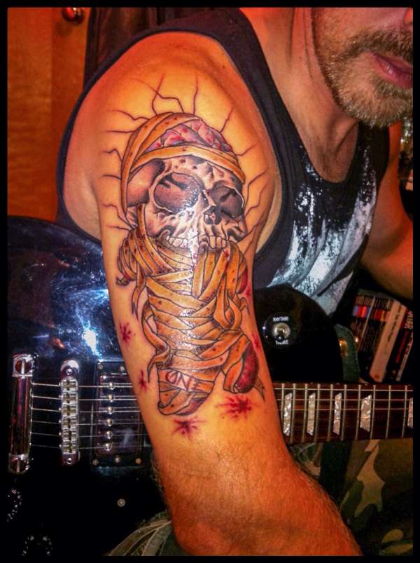 One tattoo