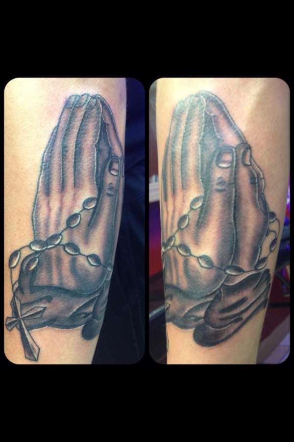Paying Hands tattoo