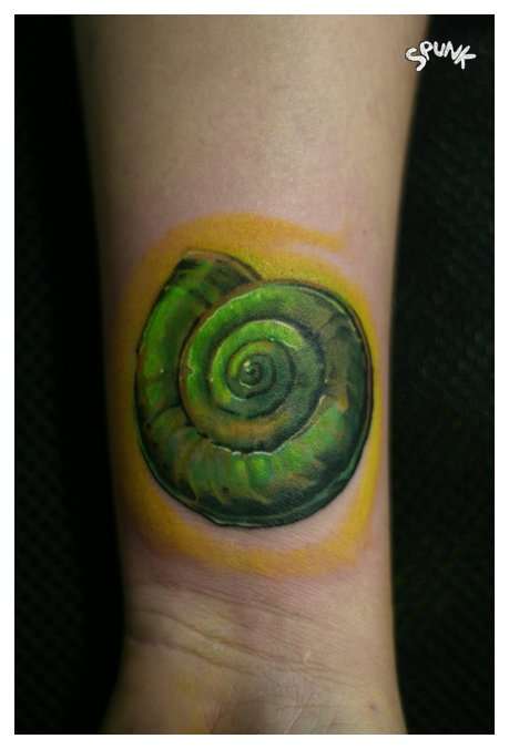 Shell tattoo