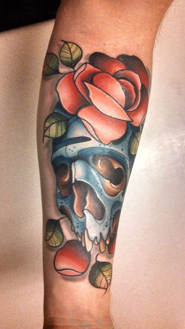 Skully tattoo