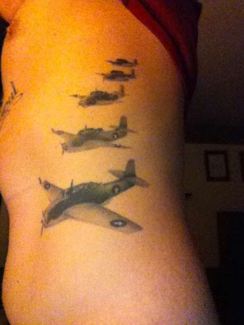 TBF Avenger tattoo