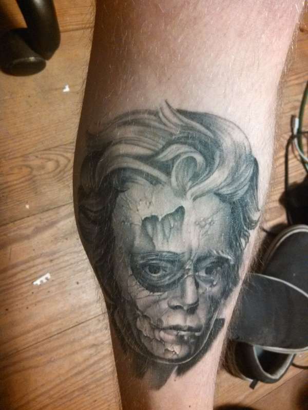 Zombie Andrew Jackson tattoo