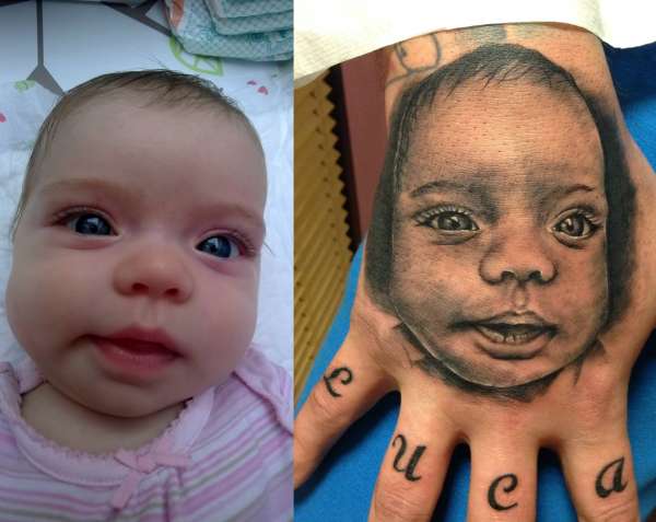 baby tattoo