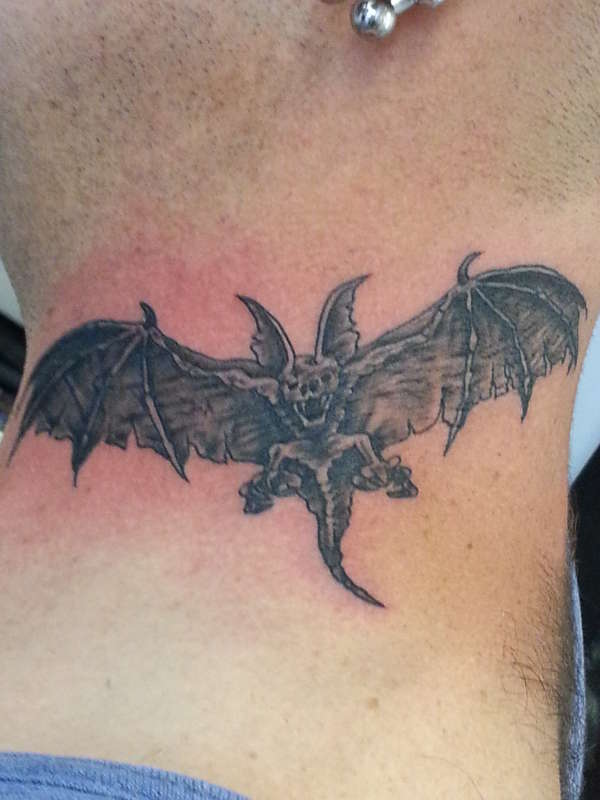 bat tattoo tattoo