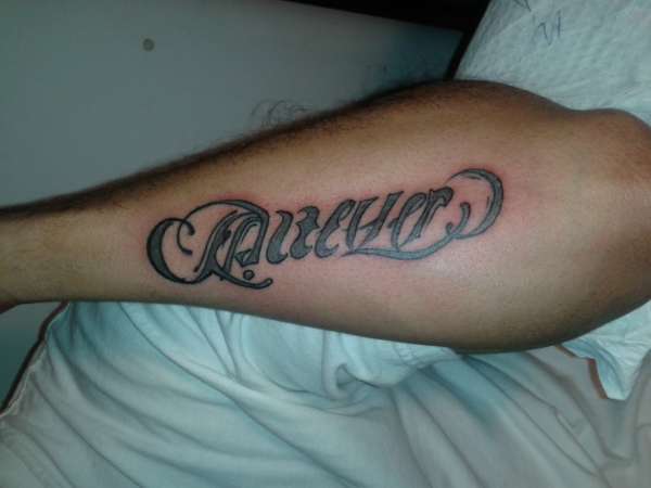 family for ever tattoo