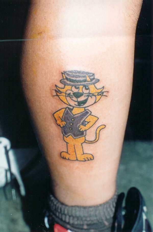 top cat tattoo