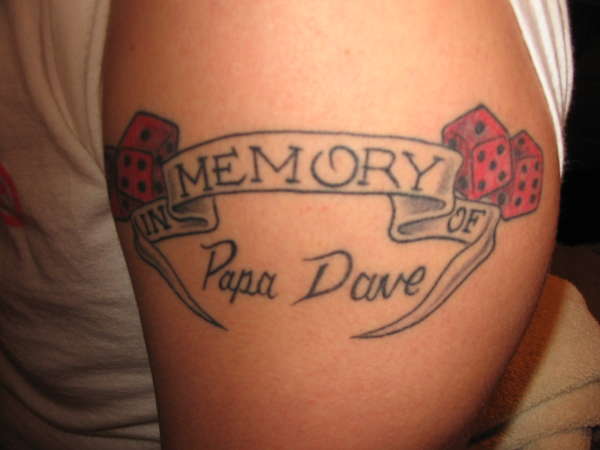 memorial tattoo