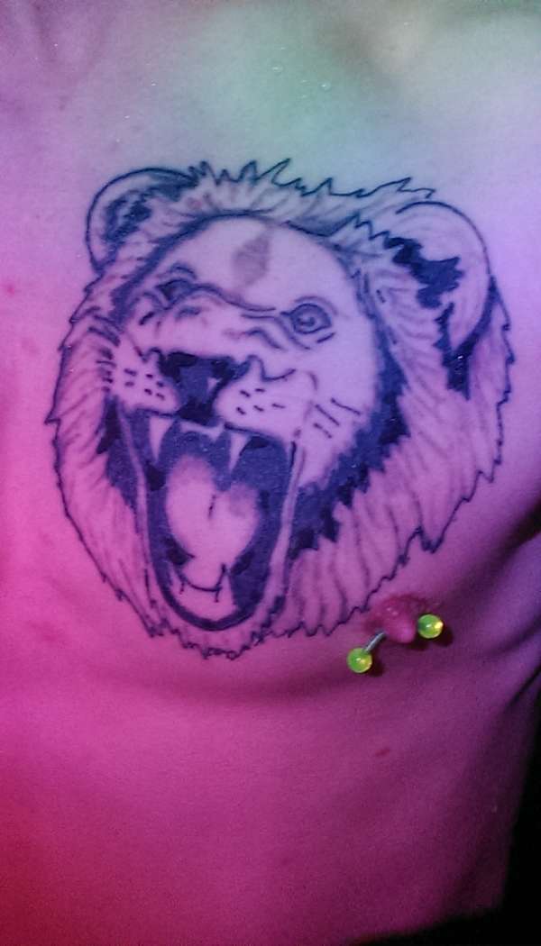roary the lion tattoo